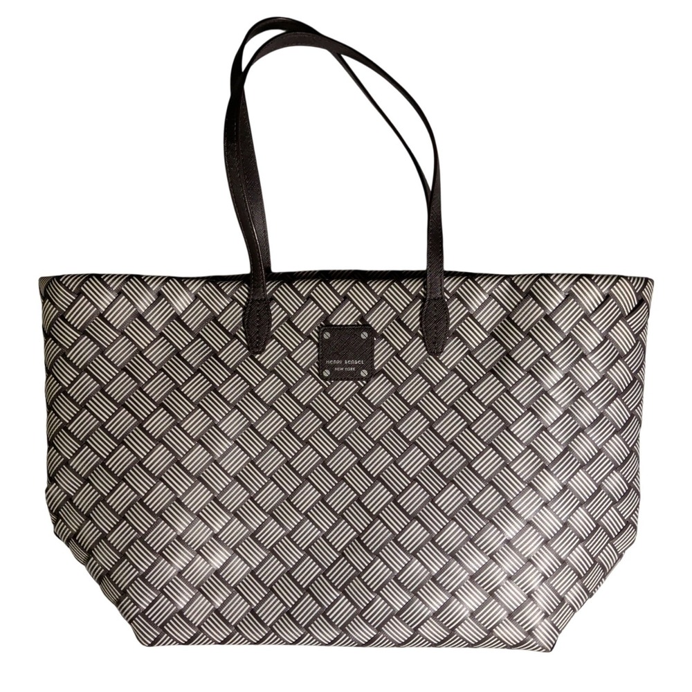 Henri Bendel Purse Large Centennial Stripe Market Tote Limited Edition Travel